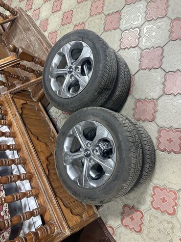 Колеса в сборе: Колеса в сборе 205 / 60 / R 16, Лето, Б/у, Комплект, Легковые, Железные, отверстий - 5