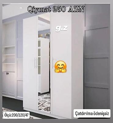 qarderob paltar dolabi: Dolab yeni qarderob paltar dolabı — 1