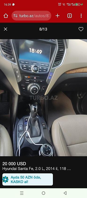 az turbo: Hyundai Santa Fe: 1.9 l | 2014 il Ofrouder/SUV — 7