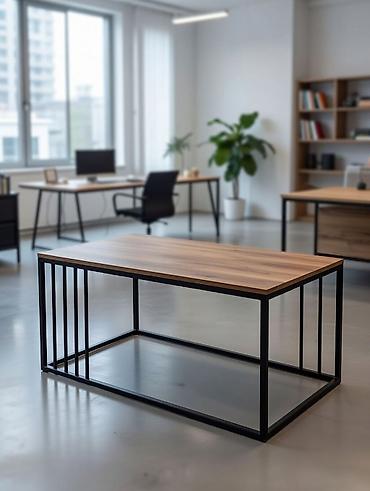 Столы для кафе: Стол для кафе, Новый, Прямоугольный, цвет - Коричневый — 7