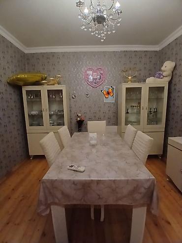 vitrin mebel sifarişi: Qonaq dəsti 299m masa 6 stulla + iki ədəd qorka unvan Binəqədi — 1