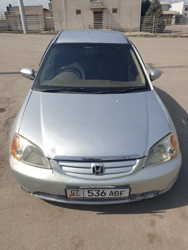 Honda Civic: 2002 г., 1.5 л, Вариатор, Бензин, Седан