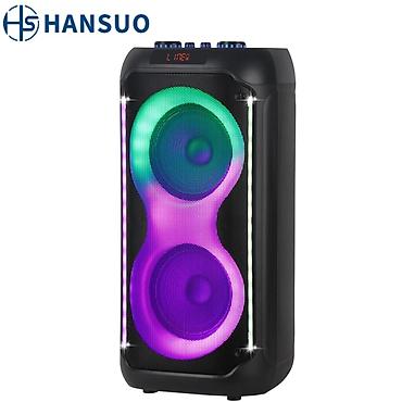 Audio: HANSUO portativ partnyor səs sistemi - İki böyük dinamikli güclü səs — 1