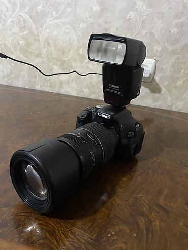 direksiyon set: Canon 600D + 18-135 lens set herseyi var adaptir batareka ciddi — 4