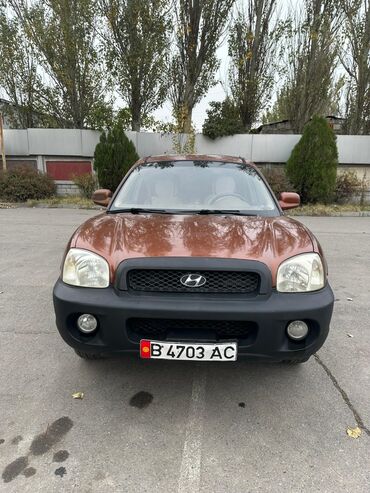 Hyundai: Hyundai Santa Fe: 2001 г., 2.7 л, Автомат, Бензин, Кроссовер