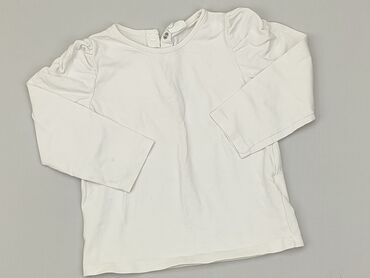 biała bluzka na ramiączka: Bluzka, 9-12 m, stan - Zadowalający