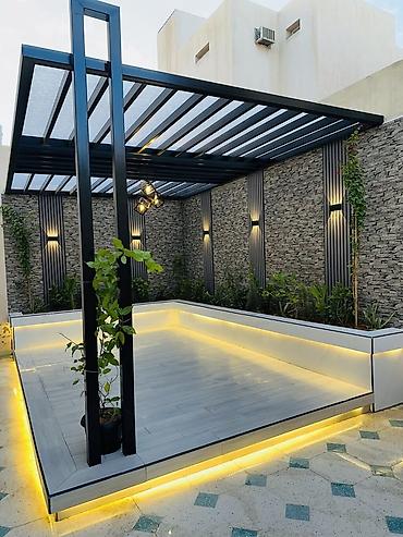 bağ ucun yelləncək: Müasir bağ/pergola-lounge konstruksiyası – layihə və quraşdırma — 2