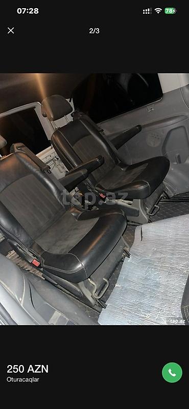 4 tekerlekli motor: Məhsul: vito Avtomobil üçün 4 ədəd arxa orta sıra oturacaq dəsti - — 2
