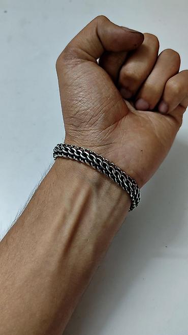 Серебряные цепочки: Цепочка, Проба 925, Мужские, Новый — 7