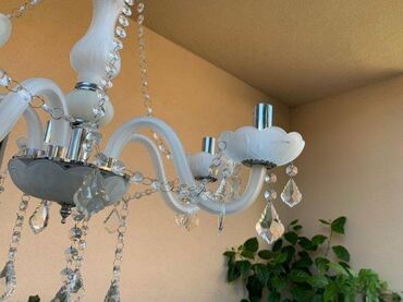 RS - Antique Chandeliers: Stilski kristalni luster - POVOLJNO - MOGUĆ PREVOZ Stanje kao na — 8