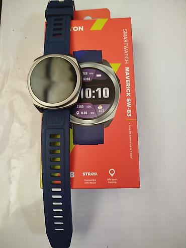 apple watch 1: Canyon Maverick SW-83 ağıllı saat - 1.3" dairəvi rəngli ekran — 3