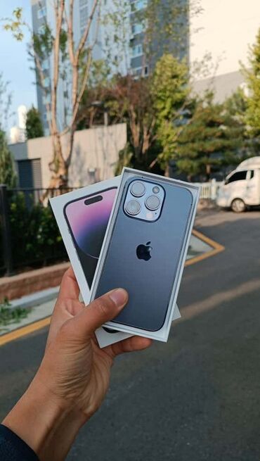 айфон 14 цена: IPhone 14 Pro, Deep Purple, Коробка