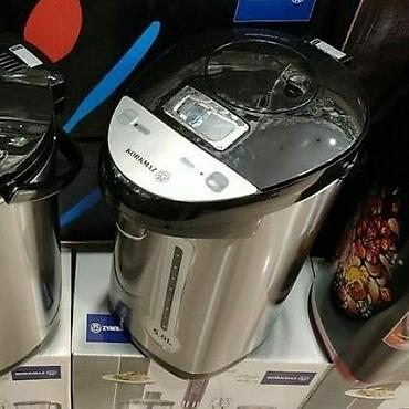 Termopotlar: Samovar termopot Korkmaz Sutema Türk istehsali 1100 watt 5 litr — 8