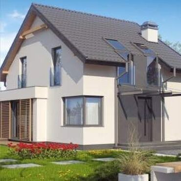 дом в городе талас: 100 м², 4 комнаты, Утепленный