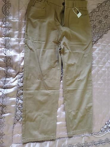 Брюки: Мужские брюки-чинос New Fashion - Цвет: бежевый/хаки - Размер на — 11