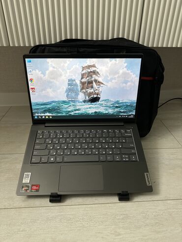 ноутбуки бишкек купить: Ноутбук, Lenovo, 16 ГБ ОЗУ, AMD Ryzen 5, 14 ", Б/у, Для несложных задач, память NVMe SSD