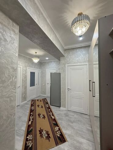 долгосрочная квартира аренда ош: 2 комнаты, Агентство недвижимости, Без подселения, С мебелью полностью