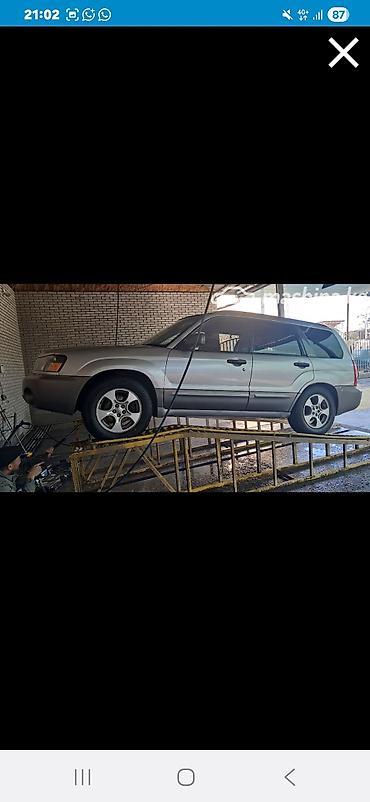 услуги эвакуатора бишкек: Subaru Forester: 2004 г., 2.5 л, Автомат, Газ, Внедорожник — 4