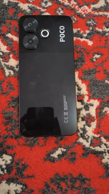 поко купить: Poco M6, Б/у, 256 ГБ, цвет - Черный, 2 SIM