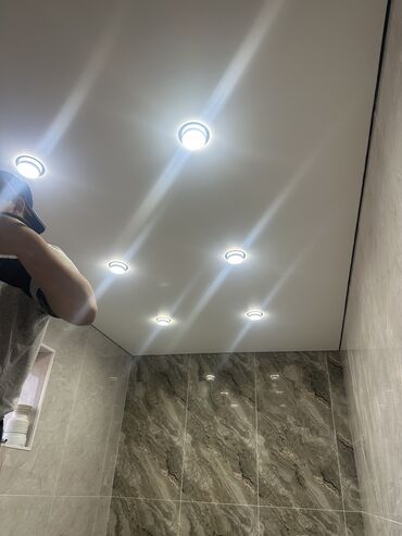 Натяжной потолок: Натяжной потолок Глянцевое, Матовое, 3D потолки Гарантия, Бесплатная консультация, Бесплатный замер — 22