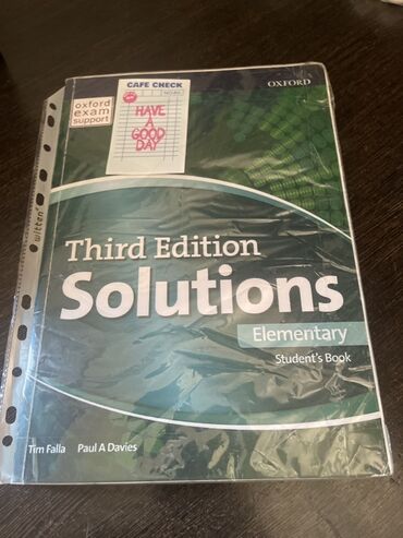 Иностранные языки: Solutions (Third Edition) Elementary — Student’s Book. Учебник