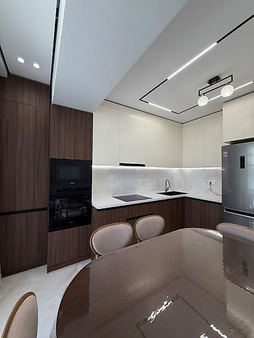 элеганс аманат: 2 комнаты, 72 м², Старый аэропорт Элитка, 10 этаж, Евроремонт — 3
