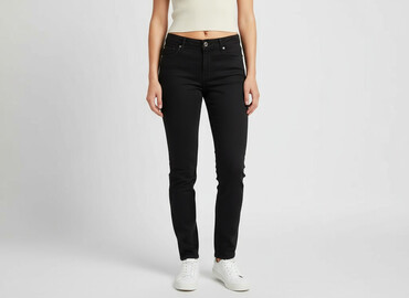 jeansy 100 bawełny: Denim Co, Jeansy damskie, rozmiar M