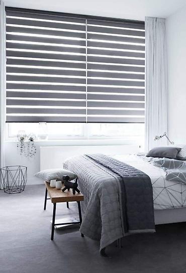 Jalüzlər: Zebra jalüz pərdələr – müasir interyerlər üçün funksional və estetik — 2