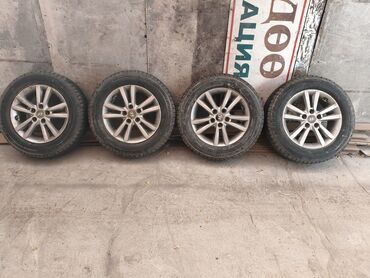 купить диски r16 на ауди а6 с5: Дөңгөлөктөр монтажда 205 / 65 / R 16, Кыш, Колдонулган, Комплект, Жеңил унаалар, Куйма, тешиктери - 5