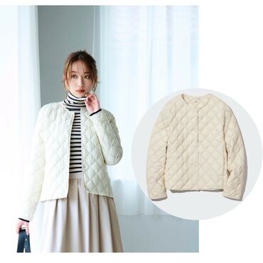 pazly 1000: Стеганая куртка Юникло (Япония) размер М, цена:4500 сомов. Район