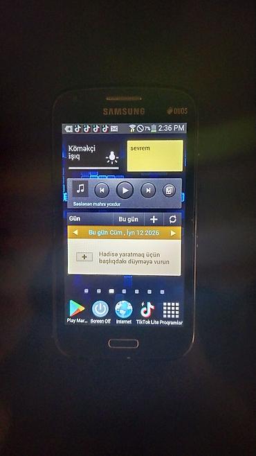 səs kart: Samsung 2 GB, rəng - Göy, İki sim kartlı — 8