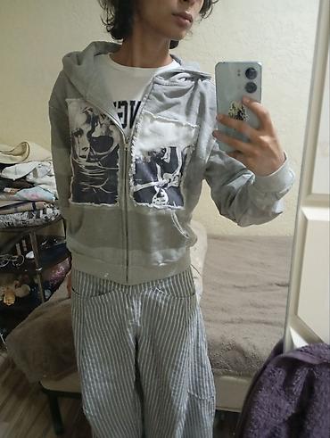 зип худи купить: Zip-Up Hoodie noname

на мне 175см фит.
новое, принт качественный — 4