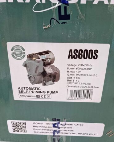 Sredstva za navodnjavanje: Prodajem novu i kvalitetnu GRANDFAR pumpa (hidrofor) za vodu. Model — 9