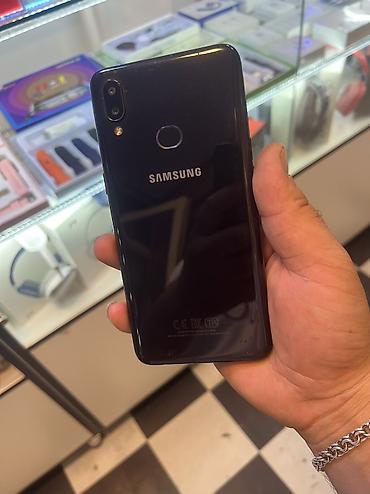 tv box android 10: Samsung Galaxy A10s, 32 GB, rəng - Qara, Zəmanət, Barmaq izi, İki sim kartlı — 1