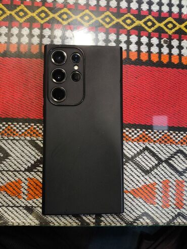 samsung galaxy s23 ultra: Samsung Galaxy S23 Ultra, 256 GB, rəng - Qara, Barmaq izi