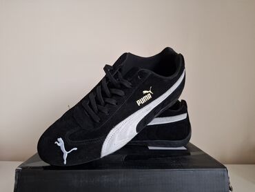 спортивный кроссовки: Мужские кроссовки, 44, Puma, Новый, цвет - Черный, Самовывоз