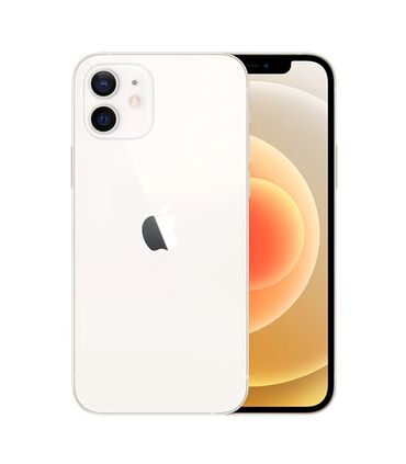 Apple iPhone: IPhone 12 mini, Б/у, 128 ГБ, Белый, Зарядное устройство, 100 %