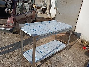 Nerjaveykalar: Paslanmayan poladdan iş masası – peşəkar mətbəxlər, ət kəsimi — 4