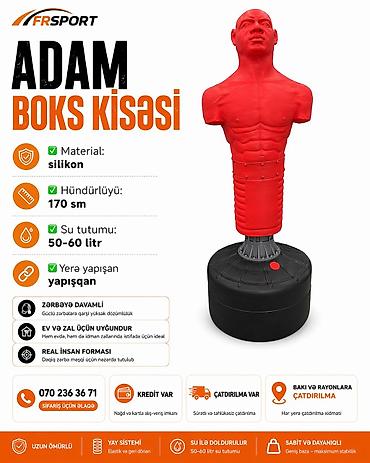 Boks kisələri: 💥 adam qruşa, maniken qruşa ✅ 7/24 əlaqə saxlaya bilərsiz. ✅ — 1