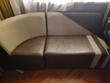 metbex kunc divan: Künc divan, Açılmayan, Bazasız, Süni dəri