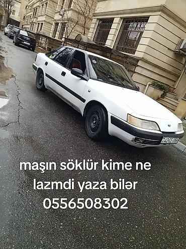 daewoo espero 2000: Daewoo esbero sedan – ehtiyat hissələr üçün sökülür. - Kuzov: ağ — 1