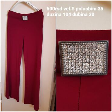 Pantalone: S (EU 36), Ravne nogavice — 5