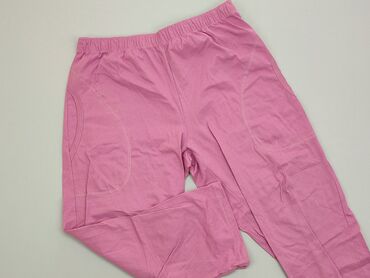 Spodnie 3/4 L (EU 40), stan - Bardzo dobry, wzór - Jednolity kolor, kolor - Różowy