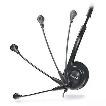 Zvučnici, slušalice i mikrofoni: Genius HS-200C lagane PC slušalice sa mikrofonom - Tip: žične on-ear — 3