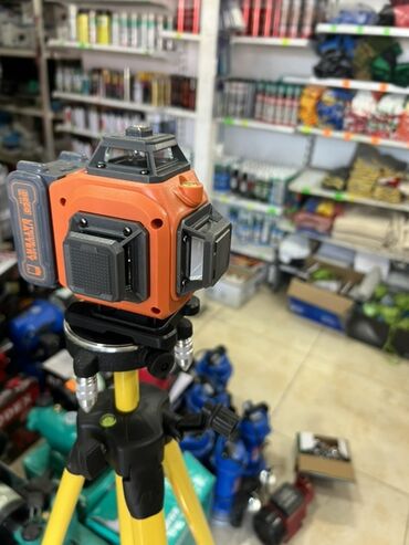 штатив для лазерного уровня: Лазерный нивелир Amayama 505G для точной разметки. Оранжевый корпус