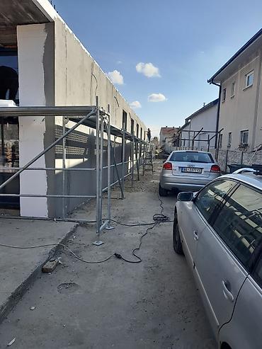 Merdevine: Fasaderska skela – pocinkovana, modularna rentiram građevinske skele i — 1