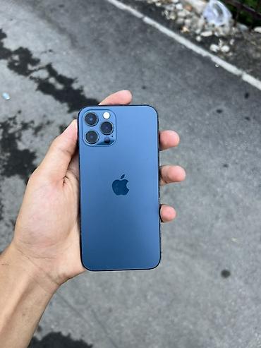 iphone xer: IPhone 12 Pro, Б/у, 128 ГБ, Pacific Blue, Чехол, 99 % — 1