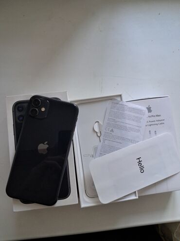 ноутбук в бишкеке цена: IPhone 11, Б/у, 64 ГБ, Черный, Зарядное устройство, Защитное стекло, Кабель, 78 %