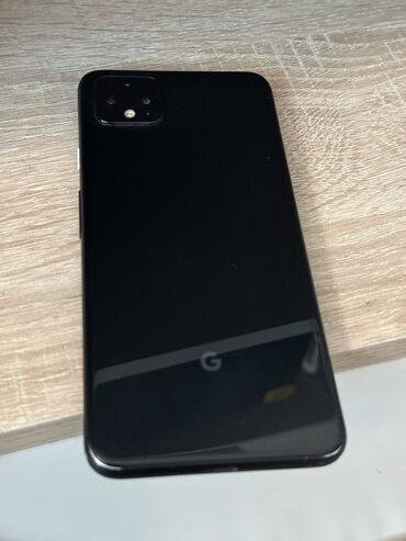 pixel 4: Google Pixel 4 XL, Б/у, 64 ГБ, цвет - Черный, 1 SIM, eSIM
