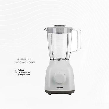 Kokteyl aparatı "Philips HR2102/00 400W" ✅ Brend: Philips ✅ Brendin